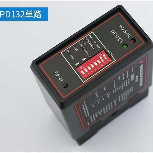 Parking Detector ZSF Barrier Anti-Crash Black Single-Channel Vehicle Magnetic Detector DC12/24V
