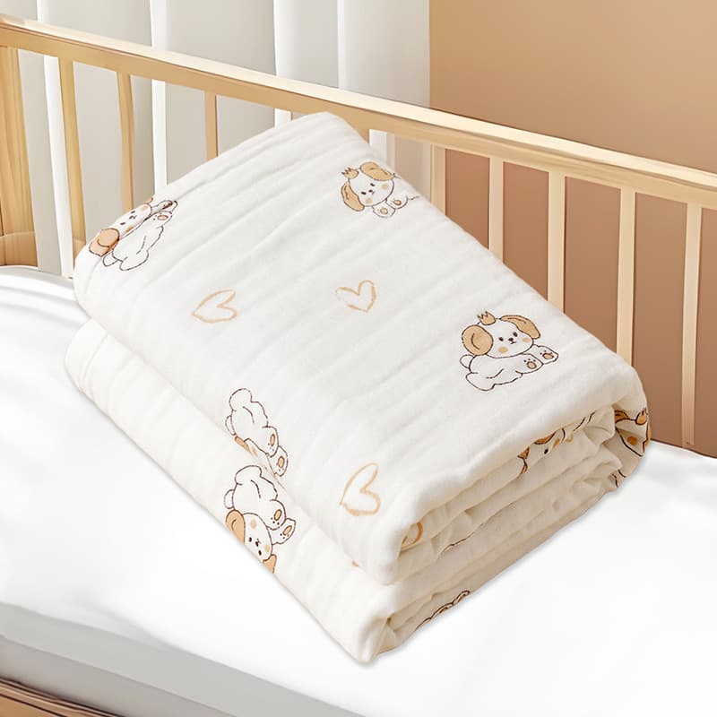Class A Six-Layer Baby Bath Towel Infant Blanket Swaddle Baby Gauze Bath Towel Children's Towel Pure Cotton Gauze Blanket