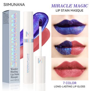 Lip Glaze, Peel-Off, Long-Lasting Color, Moisturizing
