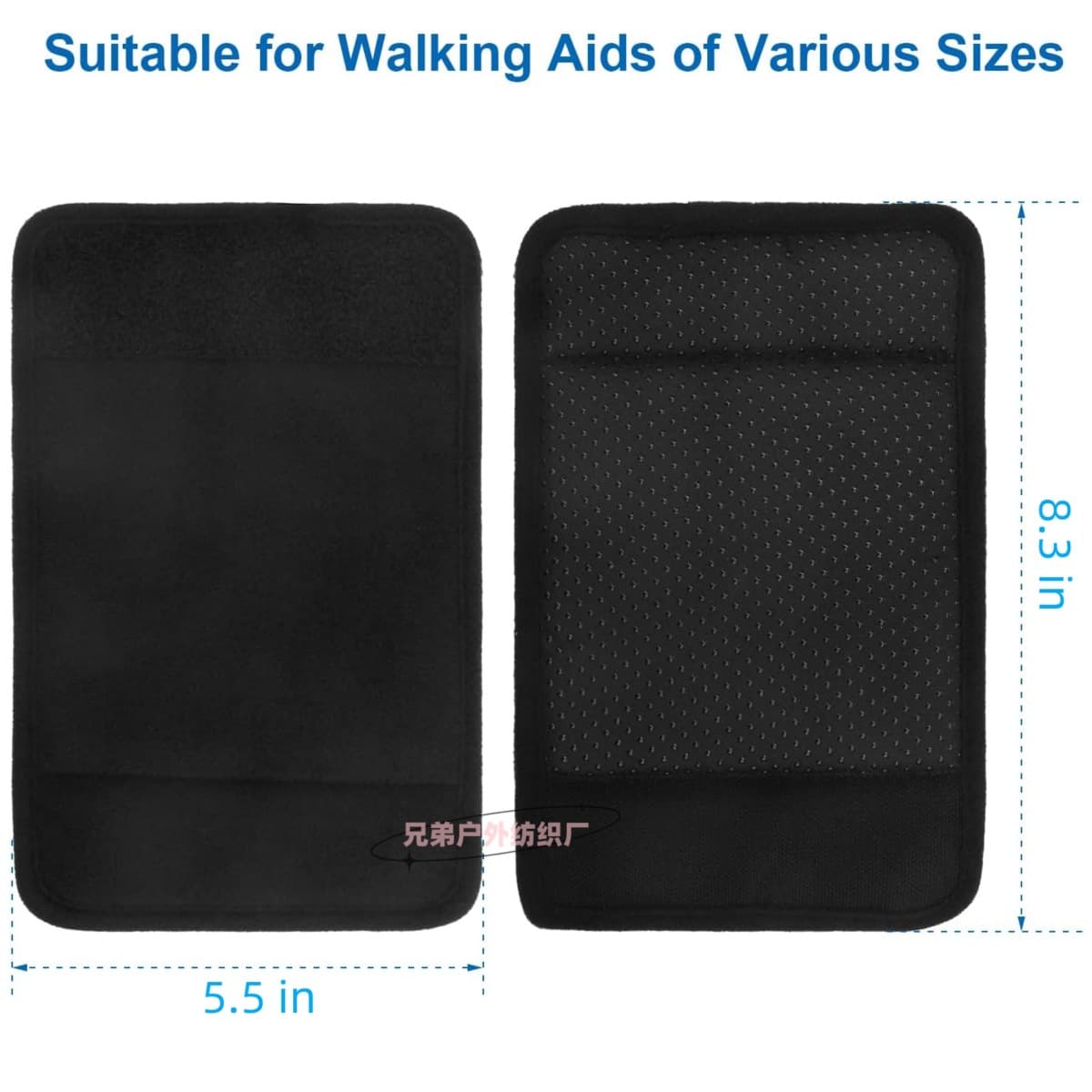 Cross-border Exclusive Walker Handle Grips Anti-slip Buffer Pads Hand Support Cushion Home Decor Accessories