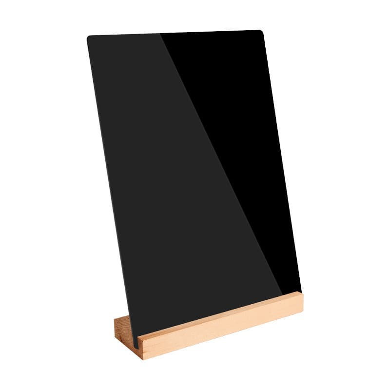 Milk Tea Creative Handwritten Price Display Stand DIY Menu Blackboard for Milk Tea Shops, Erasable Small Whiteboard