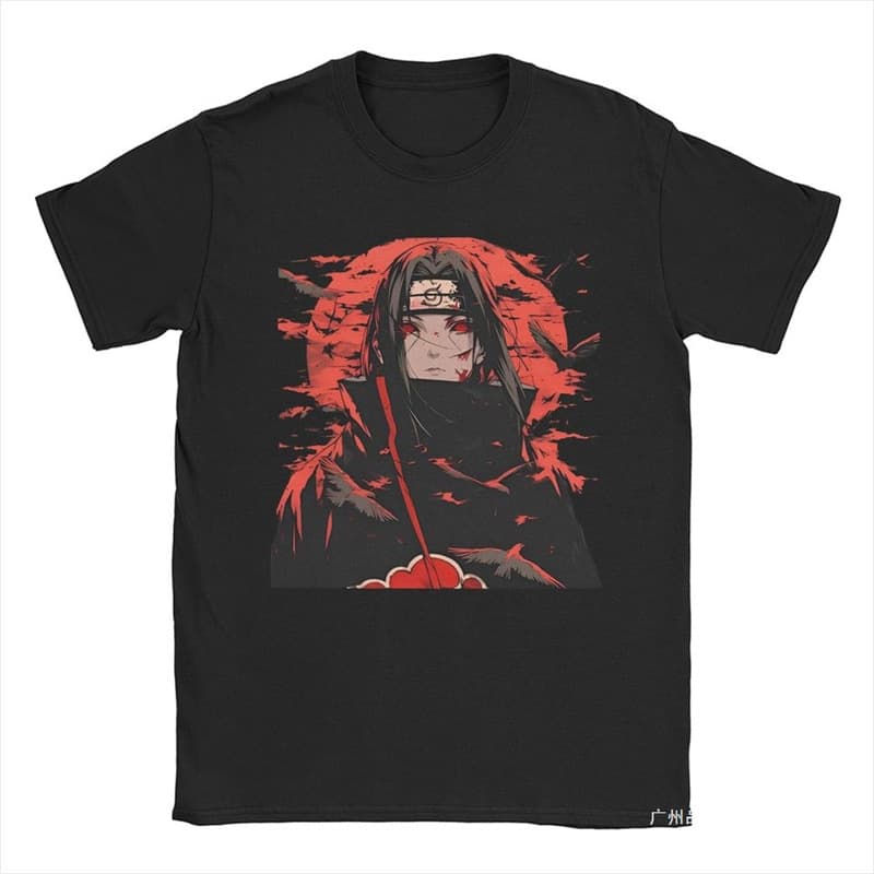 EU Size Cotton T Anime Narutos Itachi Tshirts For Men Women Cotton Top