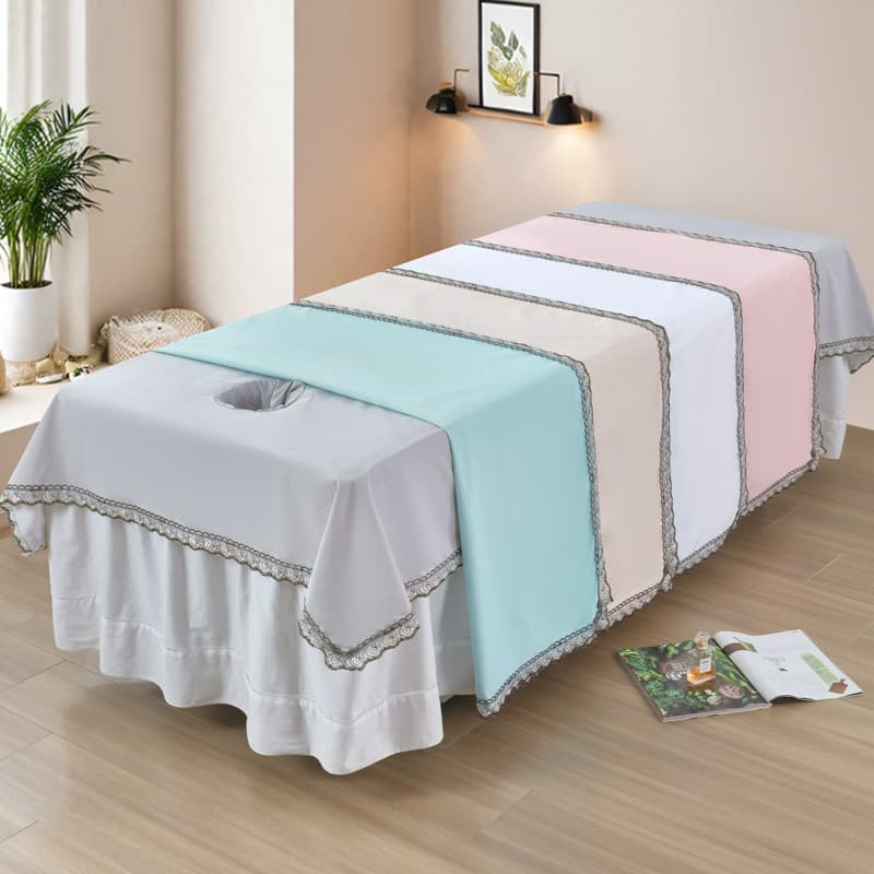 High-end light luxury beauty sheets waterproof and oil-proof beauty salon special body massage massage shampoo spa oil separation bed