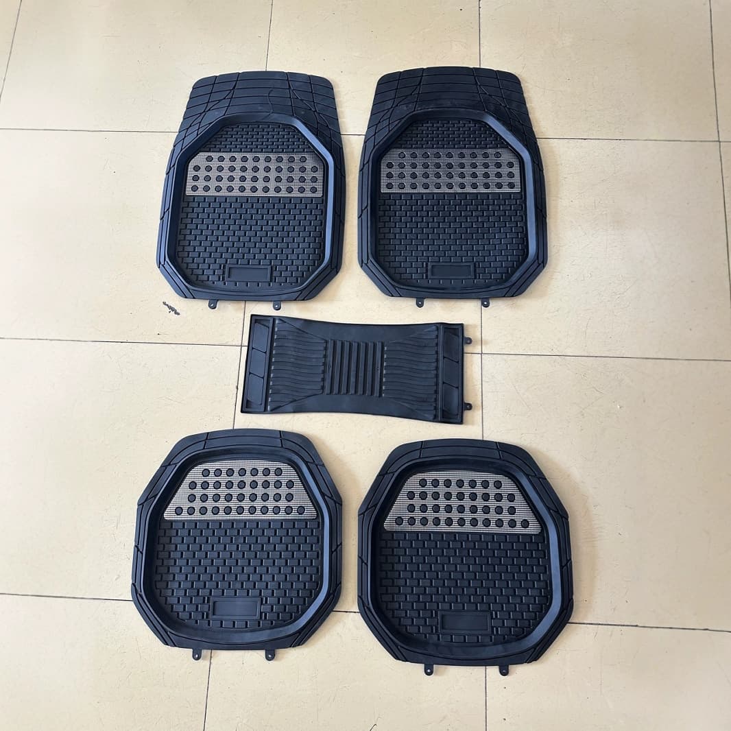 Foreign trade cross-border automobile universal floor mats PVC King Kong basin floor mats 4-piece set 5-piece set Amazon AliExpress