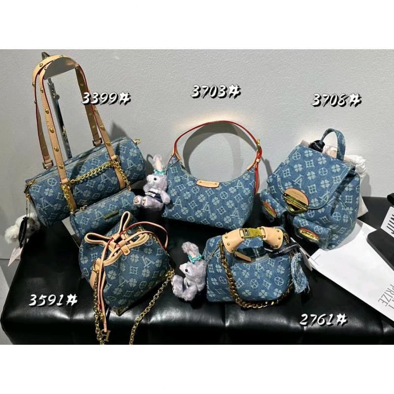 Monogram Designer Canvas Bag Cloth Underarm Bag LV Shoulder Bag Crossbody Bag Women's Bag Premium Style Versatile Exquisite