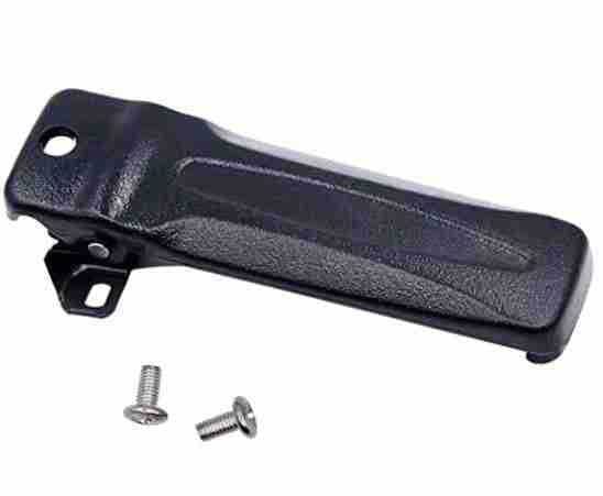 Universal back clip for walkie-talkies