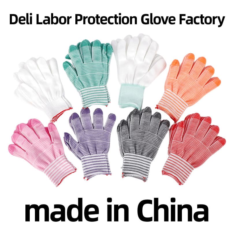 Use non-slip labor protection gloves on construction sites