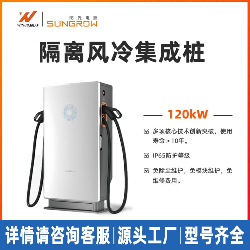 Sungrow Dual-gun New Energy Vehicle Charging Pile Commercial Charging Pile Column 120kw BYD Charging Pile
