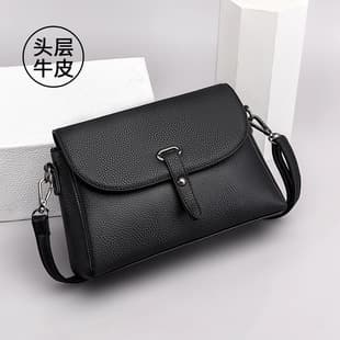 Factory Wholesale Genuine Leather Women's Bag Top-Layer Leather 2026 New Fashion Trendy Large Capacity Shoulder Crossbody Bag