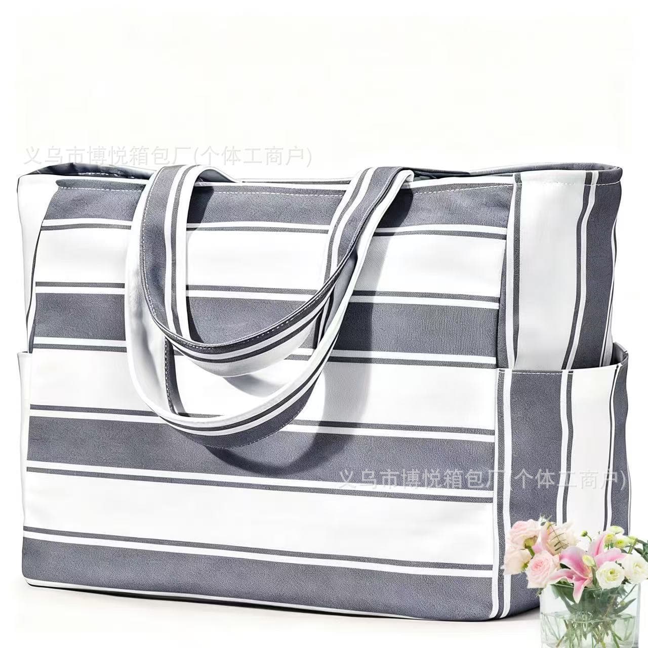 Women's Shoulder Bag Beach Bag Travel Beach Swimming Essential Extra Large Capacity Tote Pool Bag Gym Bag
