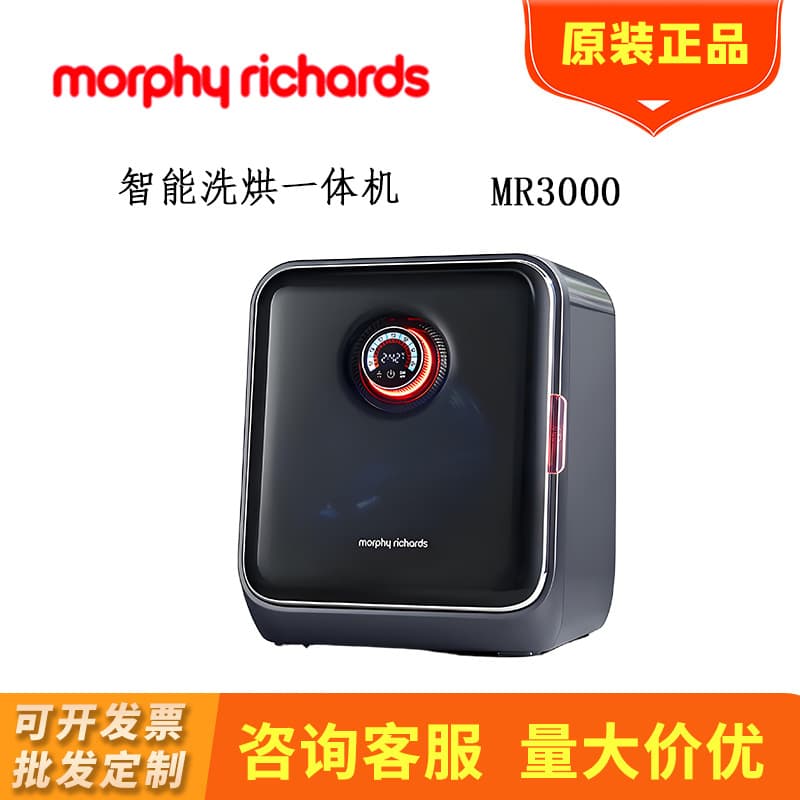 Morphy Richards MR3000 Smart Wash and Dry Combo Underwear Cleaning Drum Washing Machine Fully Automatic Small Dryer