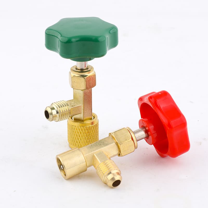 R22/R134A/R410 Factory Direct 341/337 Refrigerant Can Opener Universal Valve for Freon