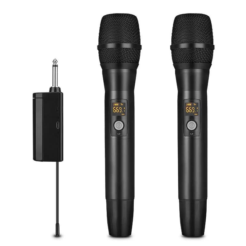 Cross-border Wireless Microphone UHF Metal Universal Mic Home Stage Professional Karaoke Mic