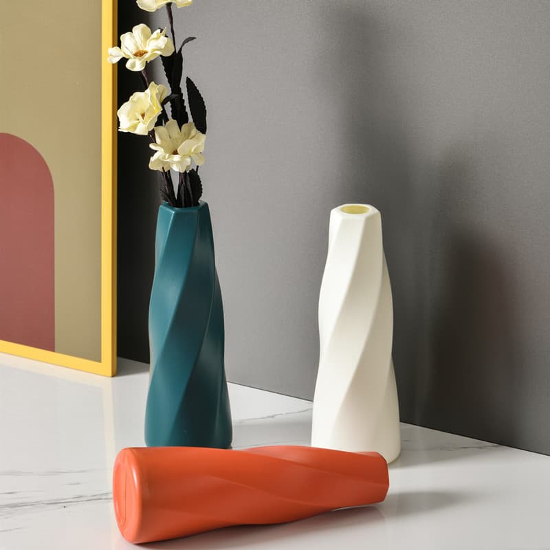 European Vase Decoration Living Room Flower Arrangement American Dining Table Modern Accessible Luxury Style Home Tv Cabinet Dry Flower Soft Decoration