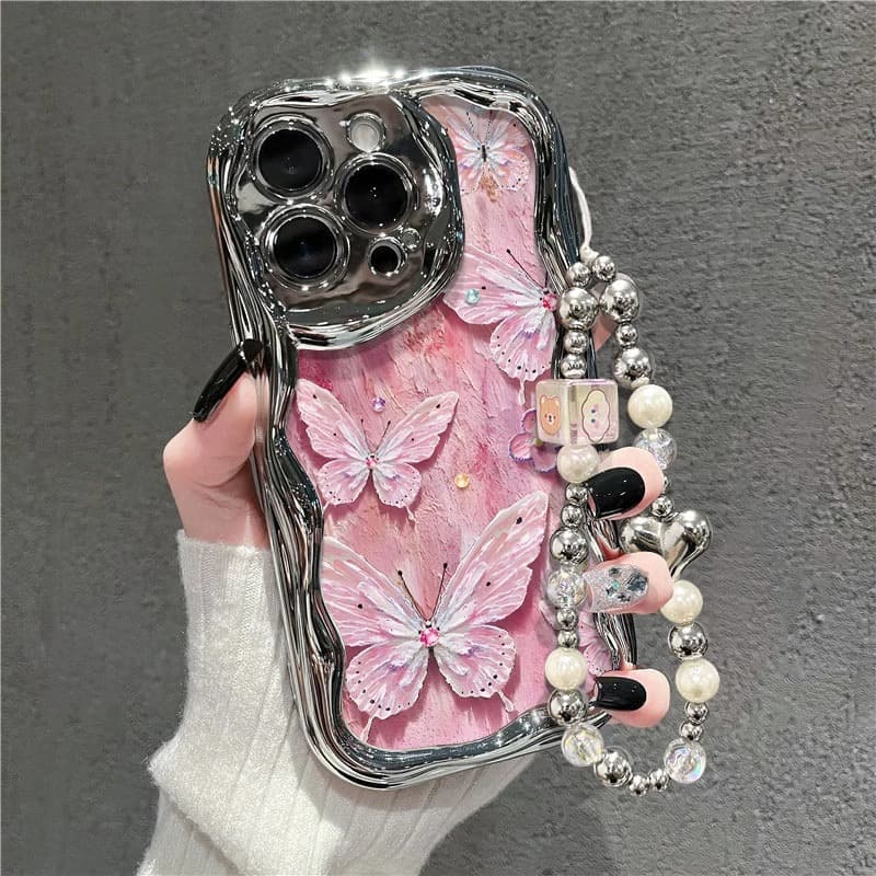 Compatible with Huawei Mate 80 Phone Case, Mate 70/Nova 14/Pura 80/Pura 70, Electroplated Pro Butterfly 97