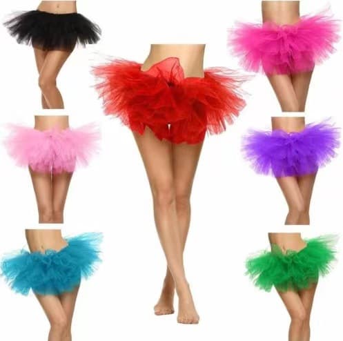 Cross-border Amazon TUTU mesh skirt European and American adult tutu skirt skirt cake skirt adult five-layer mesh skirt