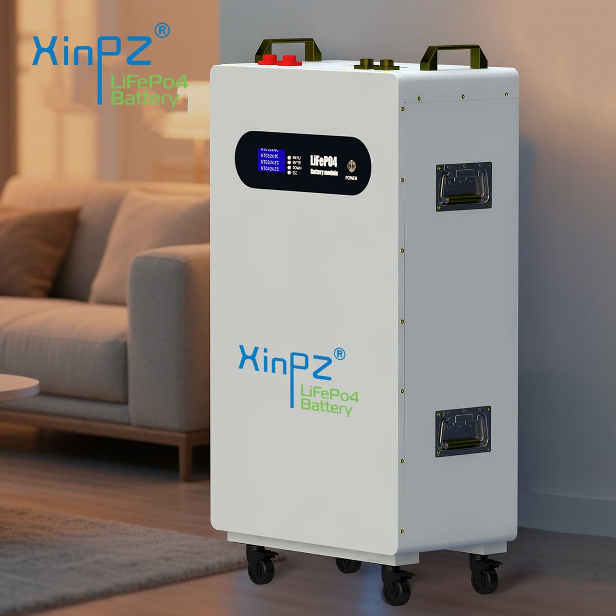 30kWh 48V 300Ah 200Ah Lithium Battery 51.2V 300Ah