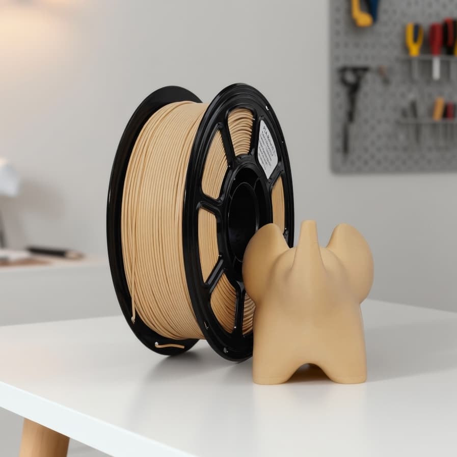 Sanci 3D Printing Filament PLA Matte In Stock 1.75mm Diameter 1KG Compatible with Bambu Lab AMS and Creality