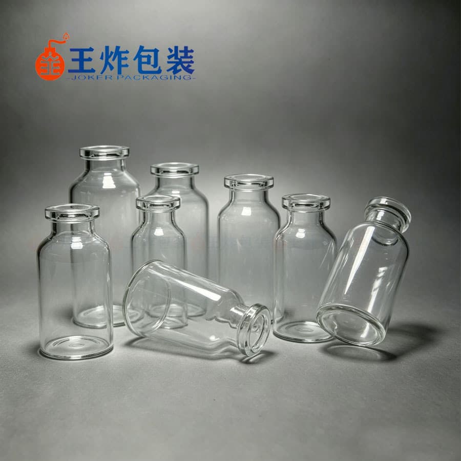 Medium borosilicate medicinal vials controlled injection freeze-dried powder vaccine penicillin packaging bottles small ampoules glass bottles