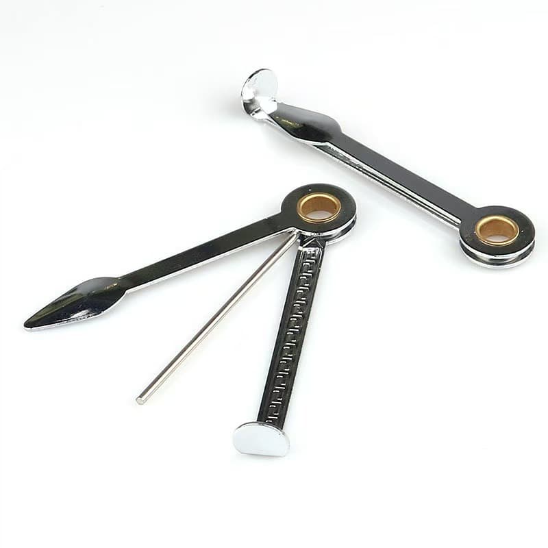 Wholesale 3-in-1 Ash Cleaner Pipe Knife Scraper Simple Foldable Multi-Function Pipe Knife Pipe Accessories