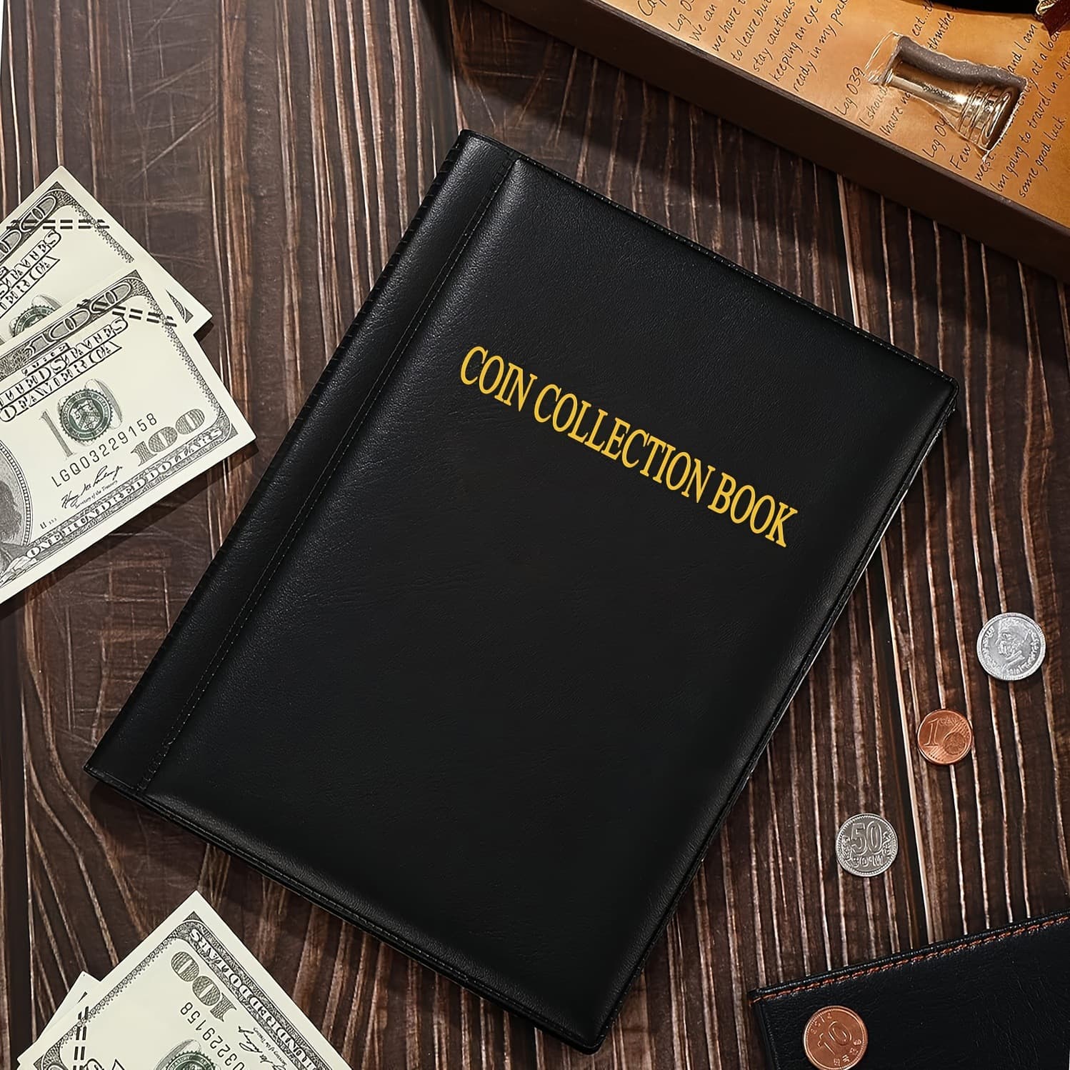 Cross-border 420-grid Coin Album Large Capacity Coin Collection Album Sticker Badge Storage Album Commemorative Coins