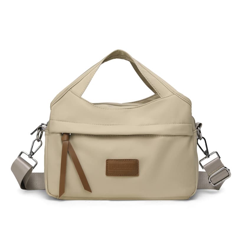 Women's single shoulder bag, 2025 summer new style, nylon cloth bag, handbag, urban simple casual mother bag, crossbody bag