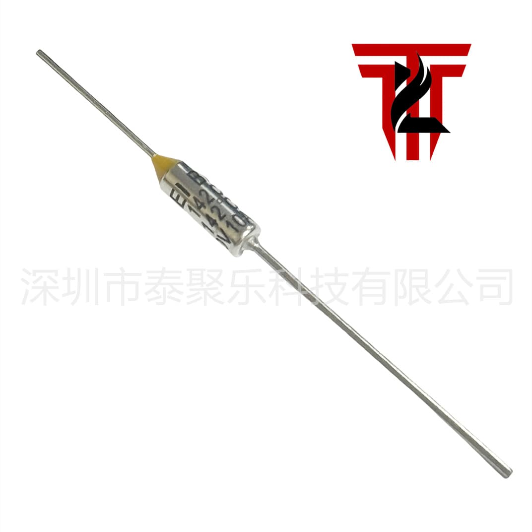 RY10A142°C Metal Thermal Fuse 165°C 172°C 185°C 192°C 216°C 240°C Circuit Protection