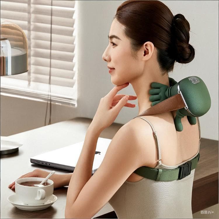 Cross-border Amazon Multi-function Home Heating Kneading Massage Shawl Cervical Spine Massager Trapezius Neck Automatic