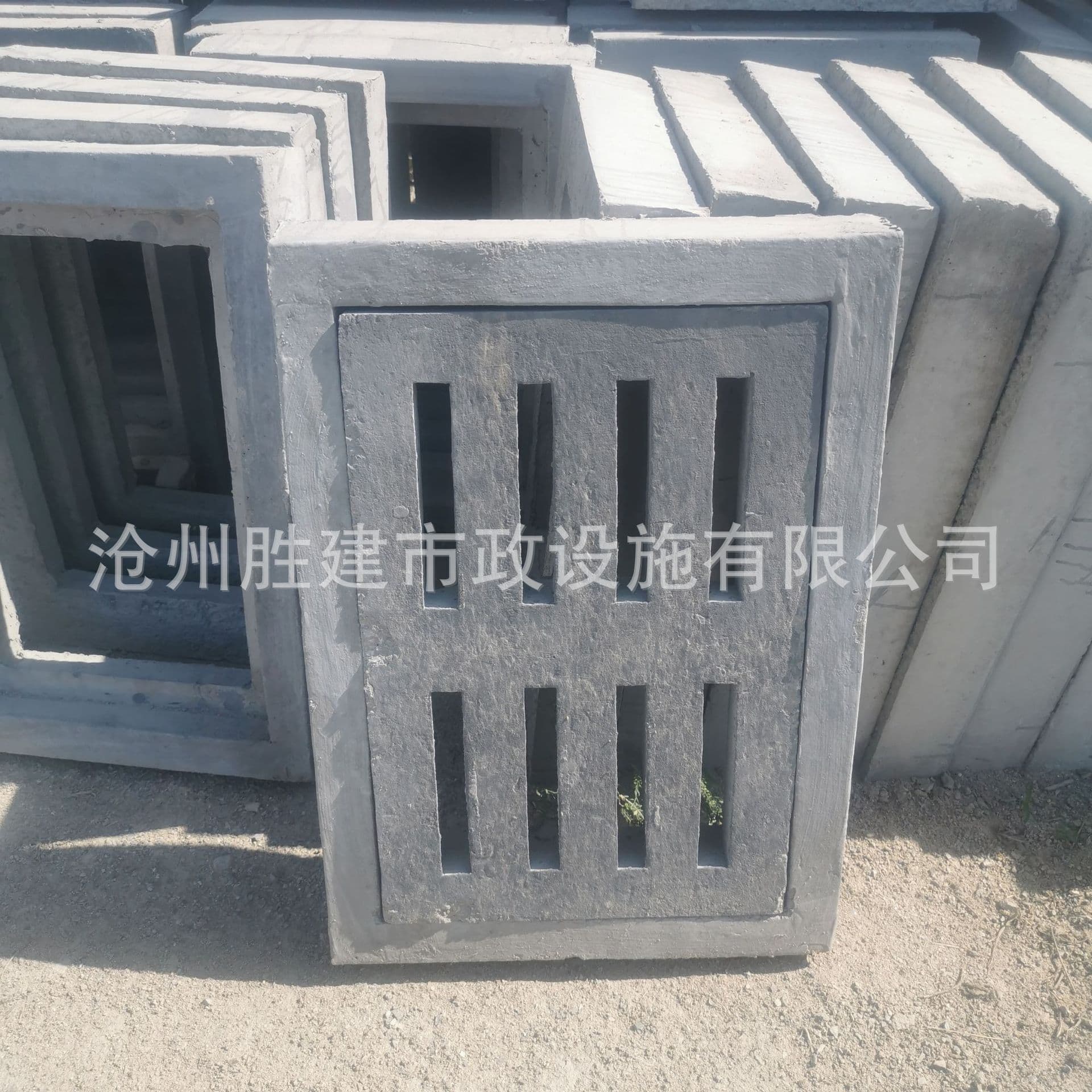 Reinforced concrete steel fiber cover, drainage ditch cover, rainwater grate, sewer cover, cement grate