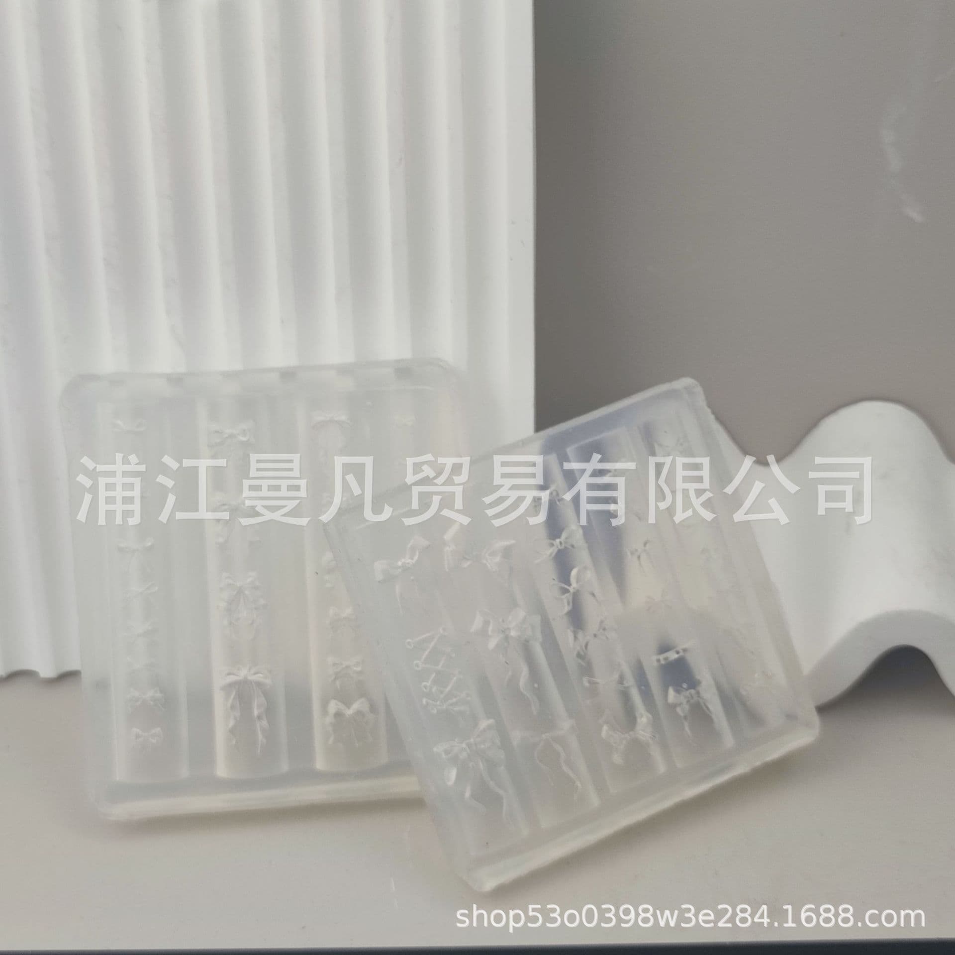 High Transparency Bow Nail Art DIY Mold, Handmade Mold, Fairy INS Style, Gypsum Resin Silicone Mold