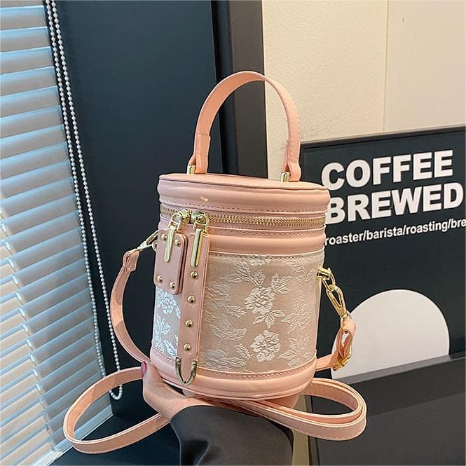 Trendy New Chinese Style Embroidery Bag for Women 2025 Spring Summer New Arrival Versatile Premium Handheld Bucket Bag
