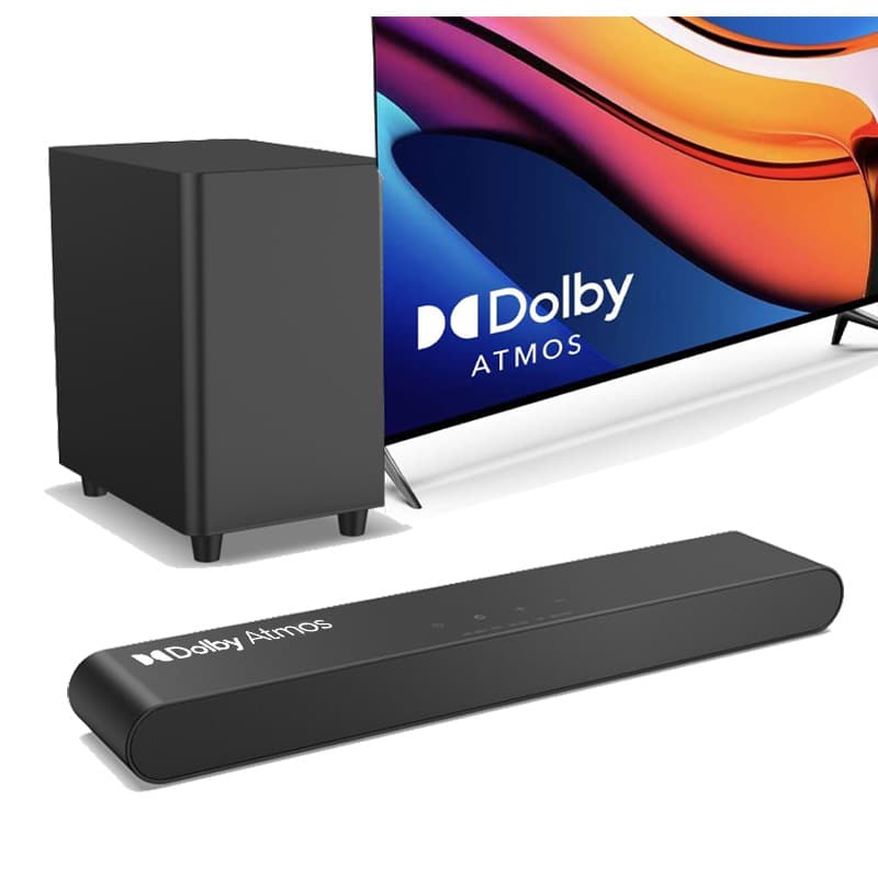 Dolby Atmos Soundbar 2.1 Channel 5.3 Bluetooth Home Bar TV with Subwoofer