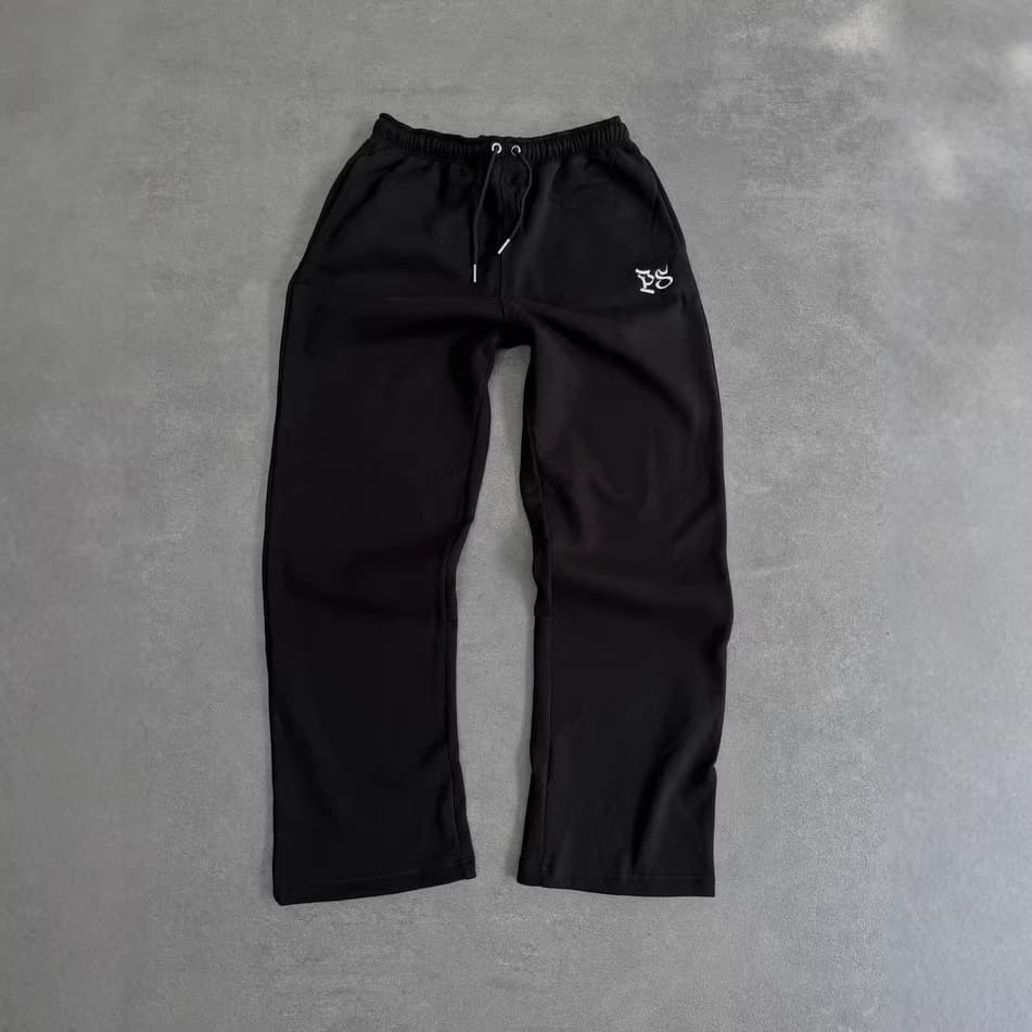 Pepe Studio Baggy Pants High-Quality Street Hip-Hop Embroidered Knitted Sweatpants Men's Trendy Brand Long Pants
