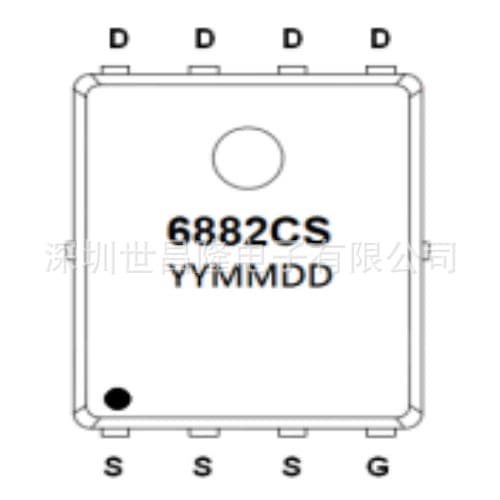 Taiwan-based Alfa-NMOS distributor AFN6882CS 100V 17A 7.8mΩ DFN-5X6-8L