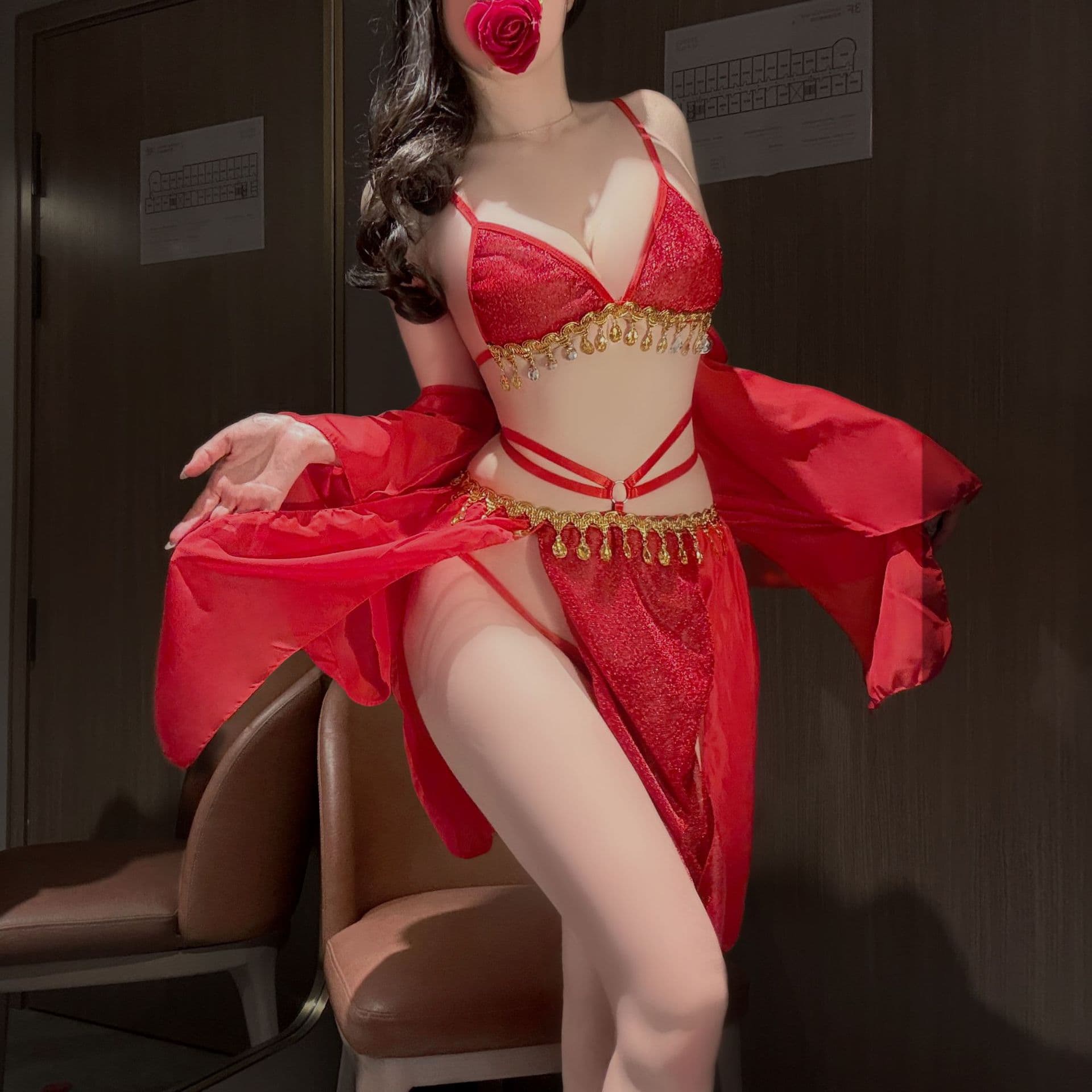 Sexy Lingerie, Ancient Style Uniform, Retro National Style Pajamas, Belly Band, Lace Battle Robe, Uniform, Qqny Hanfu, Purple 6303