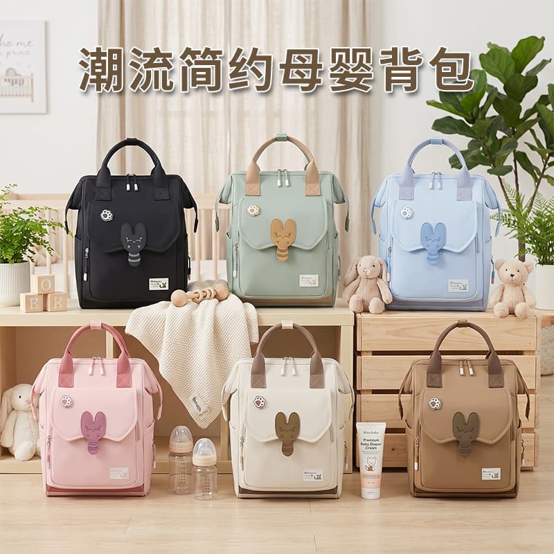 New product mommy bag for outing, storing milk and keeping warm, large-capacity mother and baby bag that can be hung on a stroller, multifunctional waterproof mommy bag