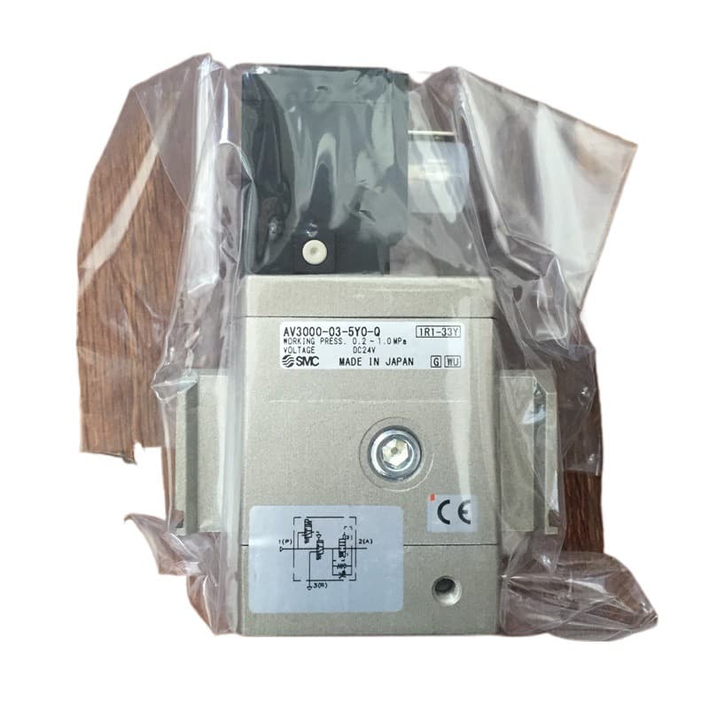 Genuine SMC Solenoid Valve AV3000-03-5YO-Q, Slow Start Valve, Japanese SMC Brand New Original Valve, Authentic Product