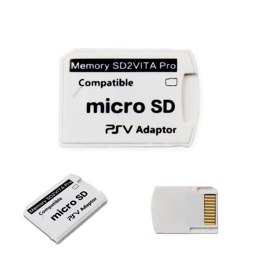 Compatible PSV Card Adapter PSV1000 2000 Memory Card Tray PSVITA Memory Card 6.0 Version TF Card Adapter