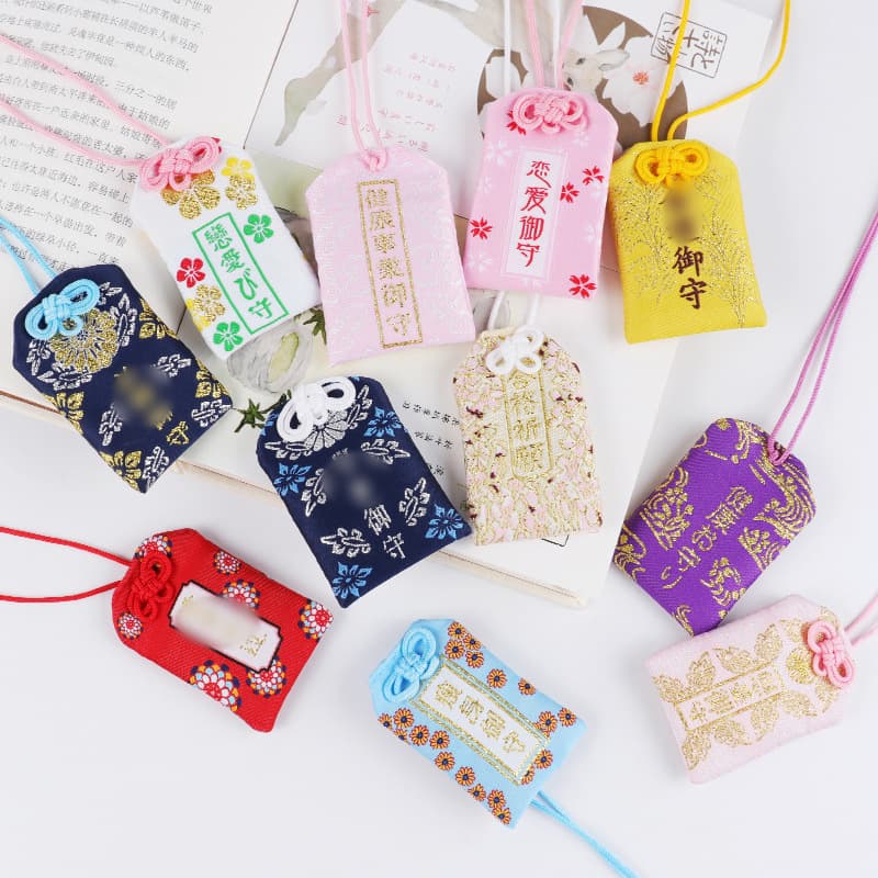 Manufacturer's creative Japanese amulet, lucky bag, health, love, marriage, sachet, peace pendant