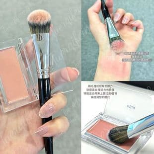 Si Jia No. 47 slanted foundation brush, contour highlighter blush brush, makeup brush from Cangzhou, concealer brush