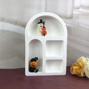 X0756 Arch House Ornament Decoration Cement Plaster Mold DIY Silicone Mold