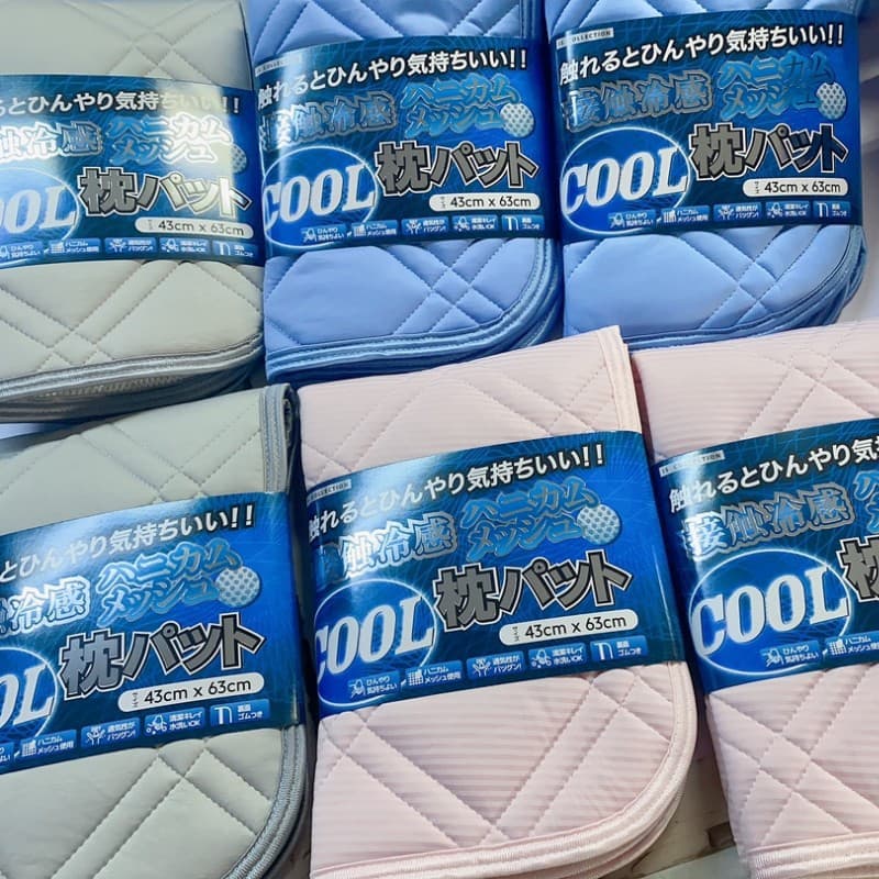 Cooling pillowcase for summer, export to Japan, double-sided non-slip cooling Japanese style pillow towel