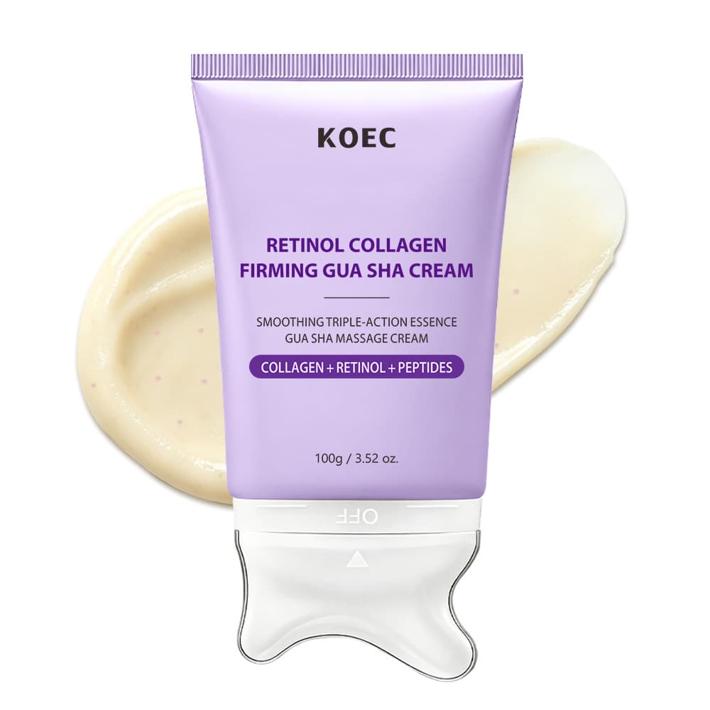 KOEC Retinol Collagen Neck Care Gua Sha Cream Cross-Border Bestseller Retinol Gua Sha Cream