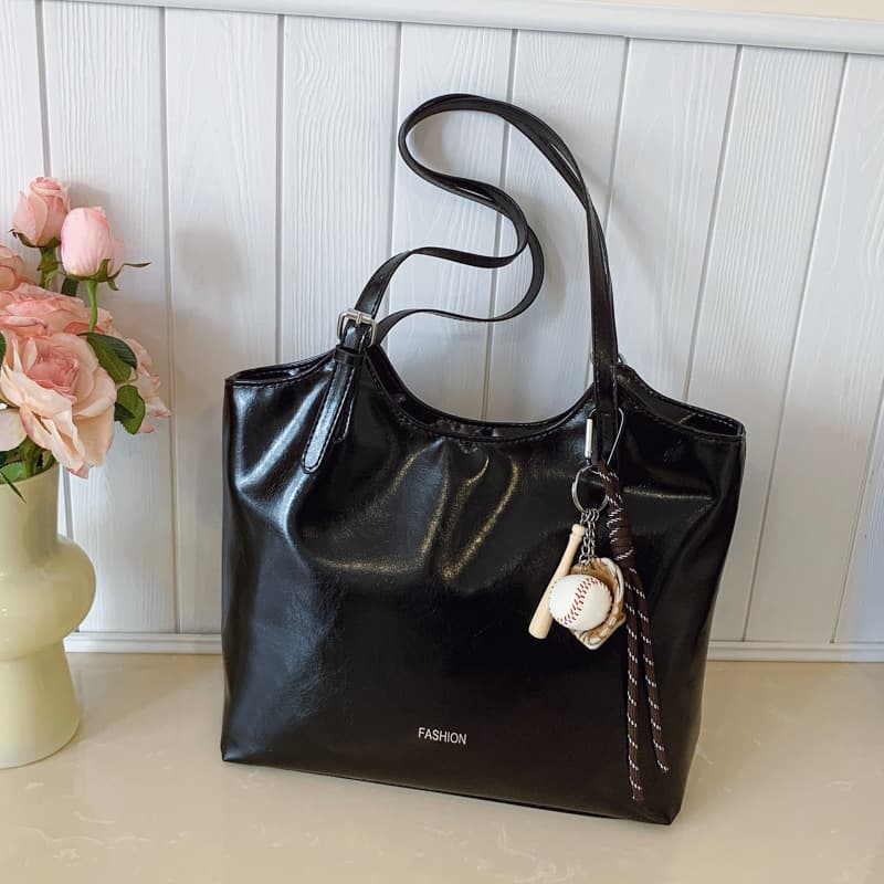 Tote bag women's large capacity bag 2026 new college student class and work commuter bag niche shoulder bag women's bag