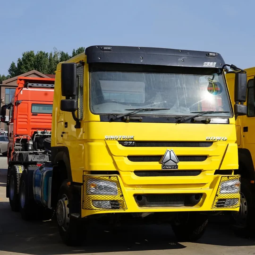 Factory Direct Supply Cross-border China Sinotruk HOWO 6x4 Tractor Refurbished HOWO 10-wheel 371HP Tractor