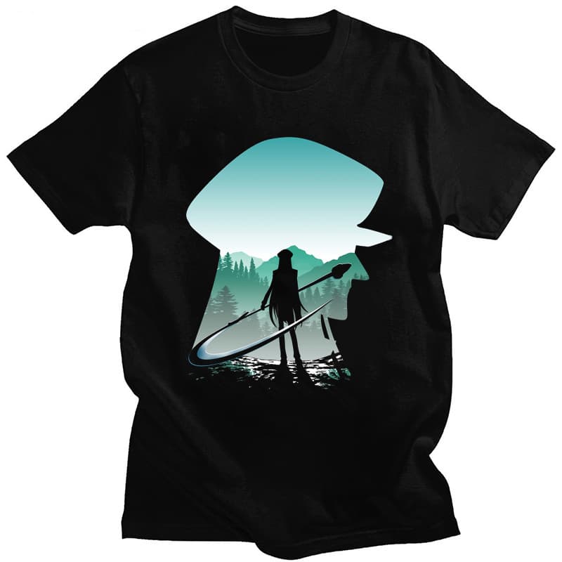 ZN41209 Japanese Anime Hunter X Hunter Stylish Short Sleeve European Size Printed T-Shirt