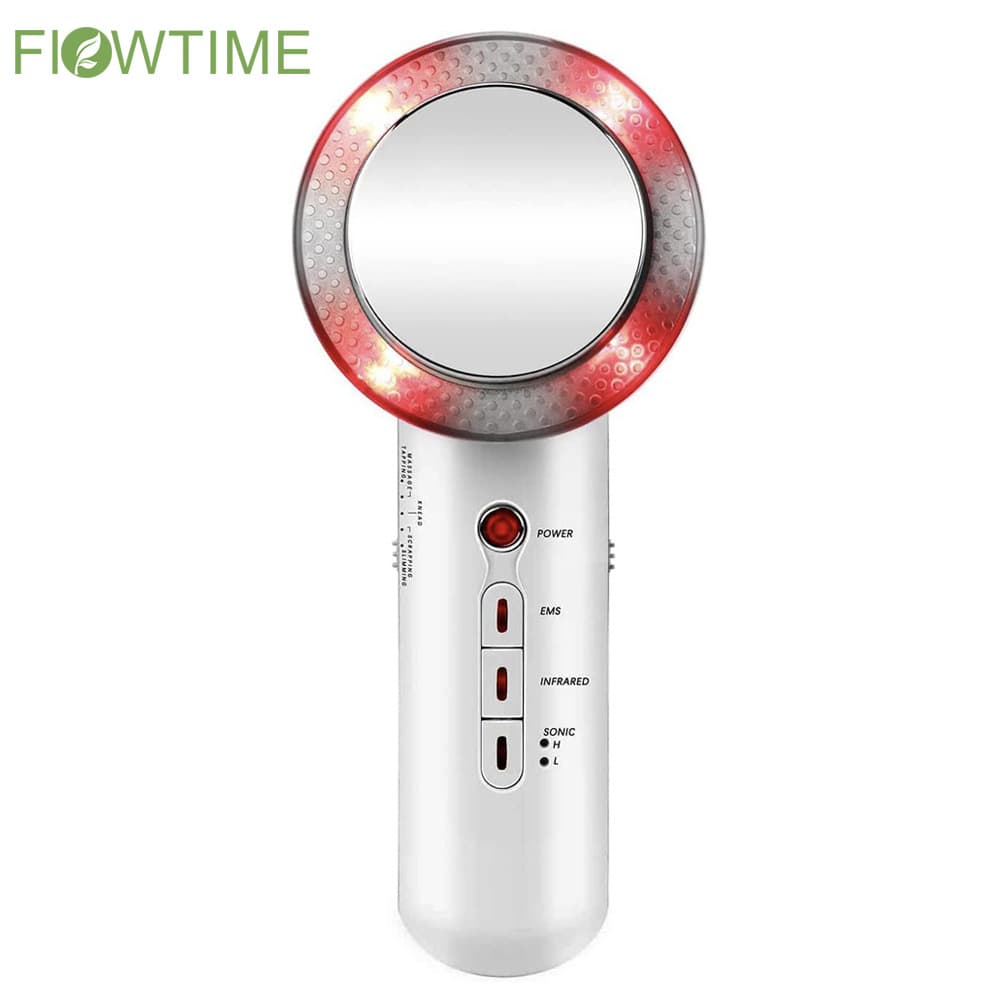 Three-In-One Body Shaper Ultrasound EMS Therapy Device Shaping Beauty Body Massage Ultrasound Imported Massage Beauty Device
