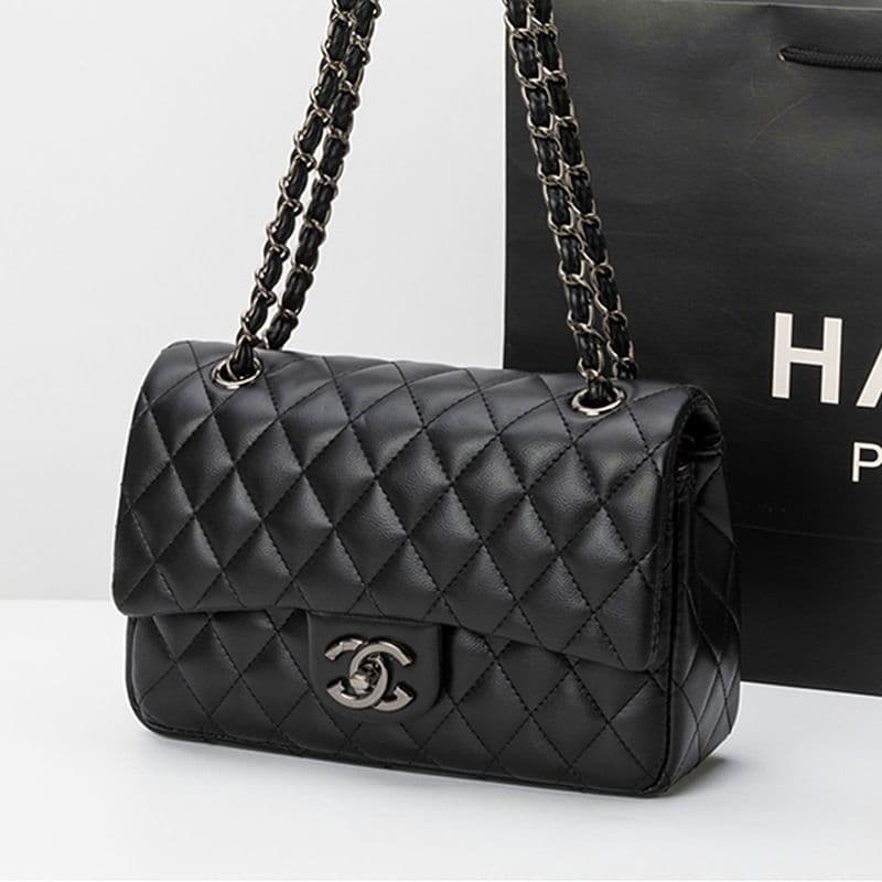 Chanel-Style CF Underarm Chain Bag New Diamond-Quilted Shoulder Bag Fashionable Versatile Women's Bag Classic Premium Crossbody Bag
