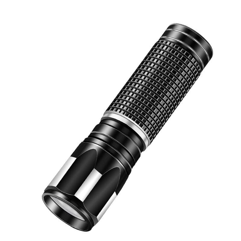 New Outdoor White Laser Zoom Long-Range Strong Flashlight Multi-Level Adjustable USB Rechargeable Portable Lighting