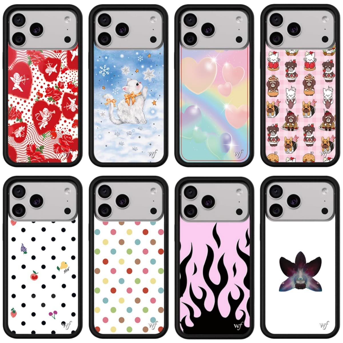 Wildflow Love Angel Phone Case Suitable for iPhone 17 Apple 16 Pro Max / 15 Plus Protective Cover